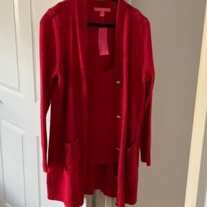 Lilly Pulitzer Leonette Sweater Set XL NWT